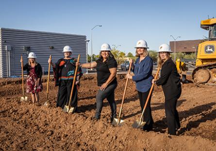 Groundbreaking of GCC's new Innovation Lab